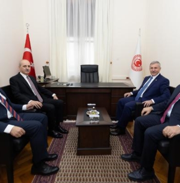 TBMM Başkanı Kurtulmuş'tan siyasi partilere ziyaret