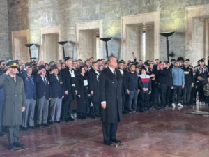 Beşiktaş'ta yeni yönetimden Anıtkabir'e ziyaret