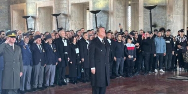 Beşiktaş'ta yeni yönetimden Anıtkabir'e ziyaret