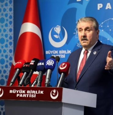 Destici: PKK'yı Meclis'ten çıkarın ve her noktadan temizleyin