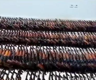 Irak'ın kuzeyinde çok sayıda silah ve mühimmat ele geçirildi