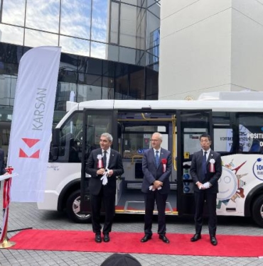 Karsan sağdan direksiyonlu e-JEST’iyle Japonya pazarına girdi