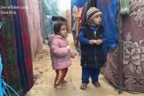 Şiddetli yağışlar, Gazze’deki yaşam şartlarını ağırlaştırdı