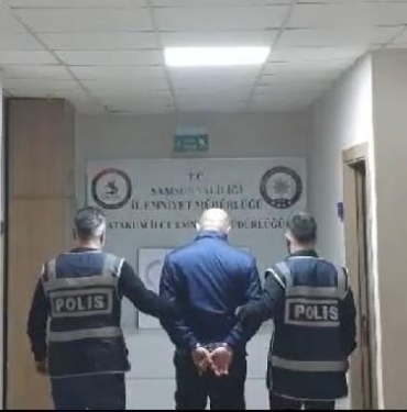 Uyuşturucu hükümlüsü, yangın merdiveninden kaçarken yakalandı