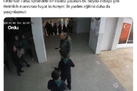 Bakan Koca: Heimlich manevrası hayat kurtarıyor