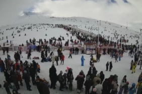 Erciyes, hafta sonu 123 bin ziyaretçiyi ağırladı