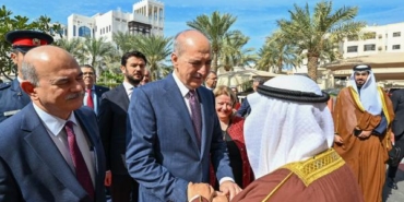 Kurtulmuş, Şura Meclisi Başkanı Ali bin Saleh Al Saleh ile bir araya geldi