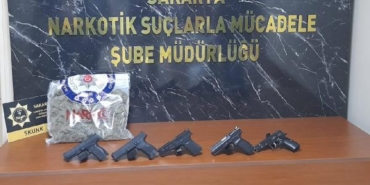 Sakarya'da uyuşturucu operasyonu: 13 gözaltı