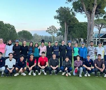 TGF Golf Milli Takım Aday Kampı Antalya'da devam ediyor