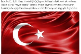 Çağlayan Adliyesi'ndeki saldırıya ilişkin yayın yasağı getirildi 9 Çağlayan Adliyesi'ndeki saldırıya ilişkin yayın yasağı getirildi