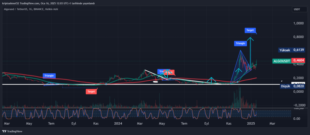 Algorand (ALGO) coin Analizi