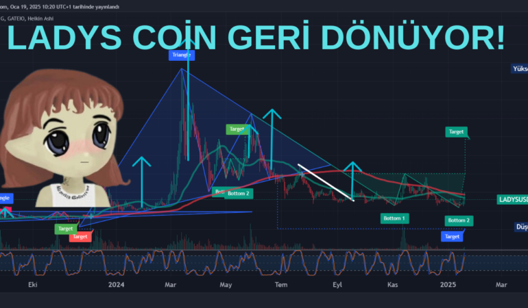 LADYS COİN GERİ Mİ DÖNÜYOR? 🚀 ALTCOİN RALLİSİNE HAZIRLIK MI YAPIYOR? 6 LADYS COİN GERİ DÖNÜYOR!