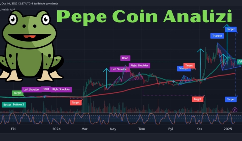 PEPE Günlük Grafiği: Hedefler Tam İsabet! Yeni Ralli Geliyor mu? 🚀 6 PEPE COİN ANALİZİ