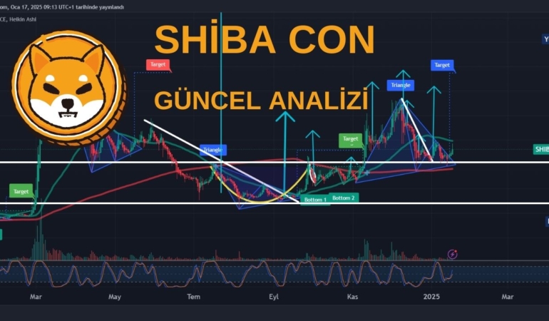 Shiba Coin Geri mi Dönüyor? 🚀 Kritik Seviyeler ve Son Durum Analizi! 1 SHIBA COİN ANALİZİ
