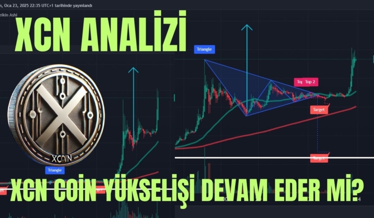 XCN Coin Yükselişi Devam Eder Mi? Kritik Destek ve Direnç Bölgeleri 5 XCN COİN KOPTU GİDİYOR!
