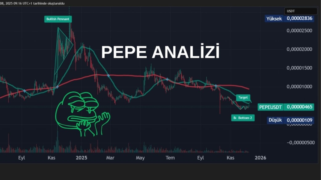 PEPE Coin Günlük Grafik Analizi