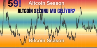 ALTCOİN SEZONU BAŞLIYOR MU? ENDEKS 59’A YÜKSELDİ, PİYASADA DİKKAT ÇEKEN HAREKET! 2 Altcoin sezonu mu geliyor? Altcoin Sezon Endeksi 59