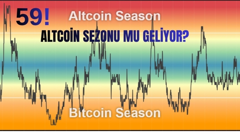 Altcoin sezonu mu geliyor? Altcoin Sezon Endeksi 59