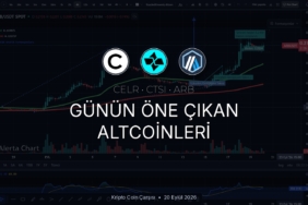 Günün Öne Çıkan Altcoinleri: CELR, CTSI ve ARB’de Neler Oluyor? 34 Günün öne çıkan altcoinleri CELR CTSI ARB kapak