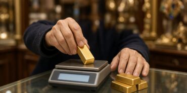 Altın Haftaya 4.180 Dolar Bandında Başladı: Petrol Geriledi 8 Kapalıçarşı'da bir kuyumcunun hassas terazide küçük altın külçeleri tartması, altın piyasası için temsili görsel