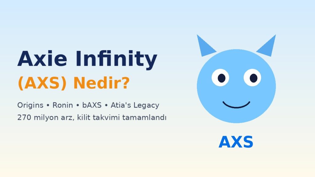 Axie Infinity (AXS) nedir kapak görseli