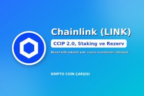 Chainlink (LINK) Nedir? CCIP 2.0, Staking ve Rezerv 22 Chainlink (LINK) nedir kapak görseli: Chainlink logosu, CCIP 2.0, staking ve rezerv transferleri