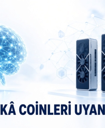 Yapay zekâ, GPU ve ağ temalı aydınlık haber kapağı