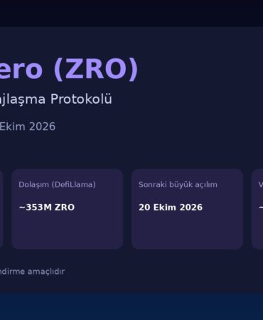 LayerZero (ZRO) Nedir? Omnichain Protokol, Tokenomics ve Kilit Açılımları 2 LayerZero proje incelemesi kapak görseli