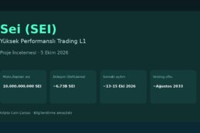 SEI coin Nedir? Sei Ağı, Tokenomics ve Kilit Açılımları 20 SEI coin proje incelemesi kapak görseli