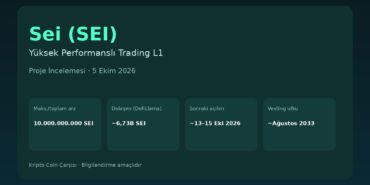 SEI coin Nedir? Sei Ağı, Tokenomics ve Kilit Açılımları 4 SEI coin proje incelemesi kapak görseli