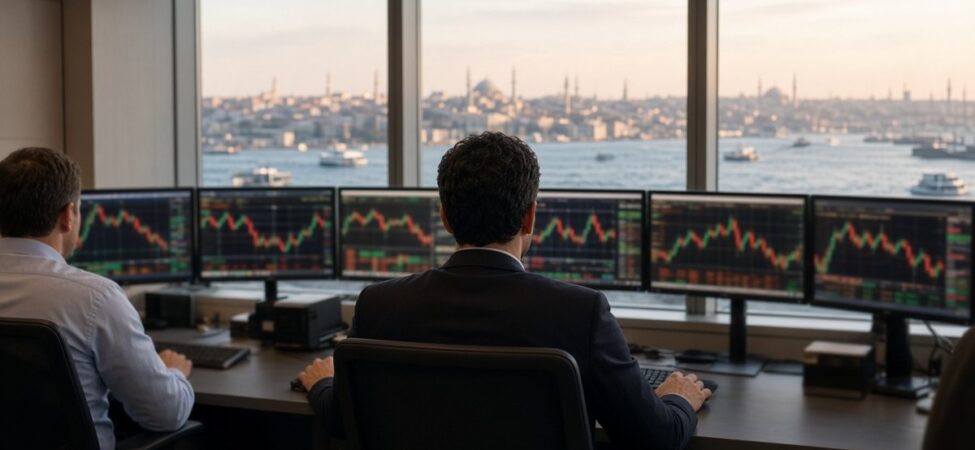 Borsa İstanbul Yeni Haftaya Nasıl Başladı? MSCI Kararı ve TCMB Faizi Gündemde 16 İstanbul’da bir aracı kurumun işlem odasında Borsa İstanbul sabah seansını takip eden çalışanlar, temsili görsel