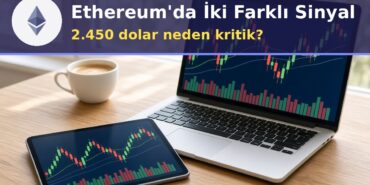 Ethereum'da İki Farklı Sinyal! ETH Fiyatında 2.450 Dolar Neden Kritik? 6 Ethereum teknik analizi kapak görseli: Ethereum logosu ve 2.450 dolar kritik seviye başlığı