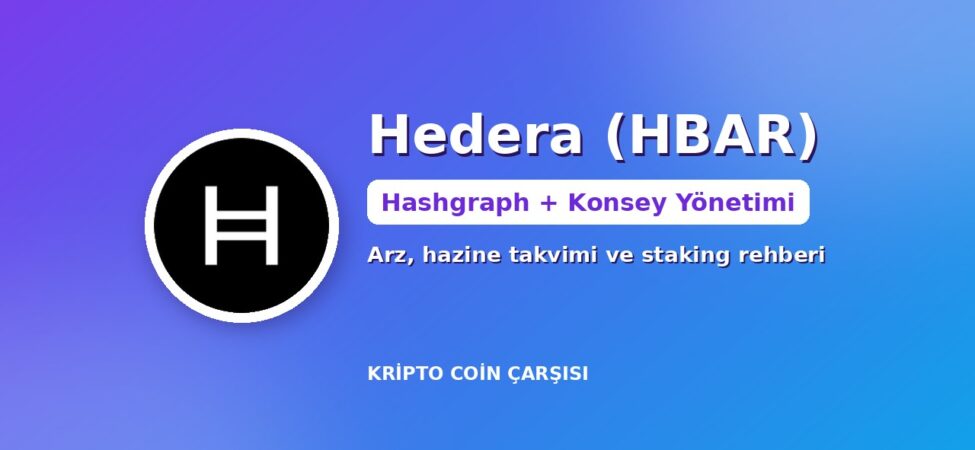 Hedera (HBAR) nedir kapak: Hedera logosu, hashgraph ve konsey yönetimi