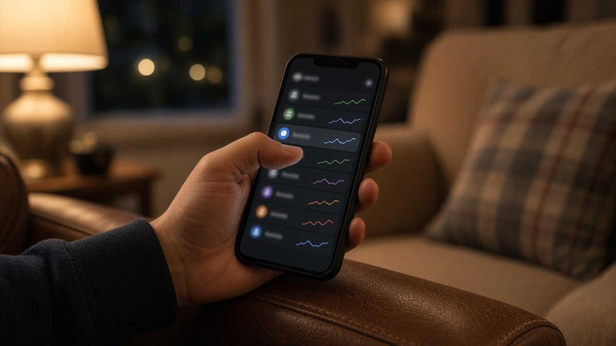 Kripto Kulisleri 26 Ekim: CoinDCX Kaybı, Keystone Sızıntısı, INJ ve ZEC 1 Akıllı telefondaki yatırım uygulamasında yeni duyurulan varlık listesini inceleyen kullanıcının eli, Injective ve Robinhood haberi için temsili görsel