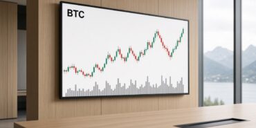 İsviçre’de İlk Bitcoin ETF: FINMA Halka Açık Fona Onay Verdi 2 İsviçre Bitcoin ETF haberi temsili görsel: yeşil ve kırmızı mumlu BTC işlem ekranı