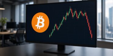 Kripto Kulisleri 19 Ekim: Qubic Durdu, ICX Delisti ve WLD 1 Ekranda Bitcoin logosu ve mum grafiği, kripto kulisleri 19 Ekim için temsili görsel