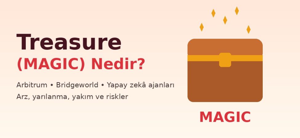 Treasure (MAGIC) Nedir? Yapay Zekâ, 347 Milyon Arz ve Riskler 12 Treasure (MAGIC) nedir kapak görseli