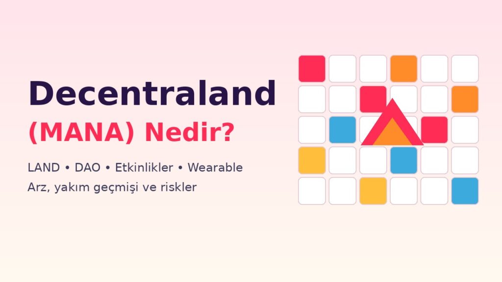 Decentraland (MANA) nedir kapak görseli