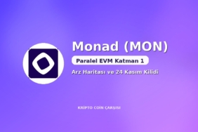 Monad (MON) nedir kapak görseli: paralel EVM katman 1, arz haritası ve 24 Kasım kilidi