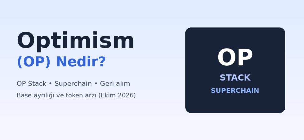 Optimism (OP) Nedir? Superchain, Base Ayrılığı ve Geri Alım 8 Optimism (OP) nedir kapak görseli