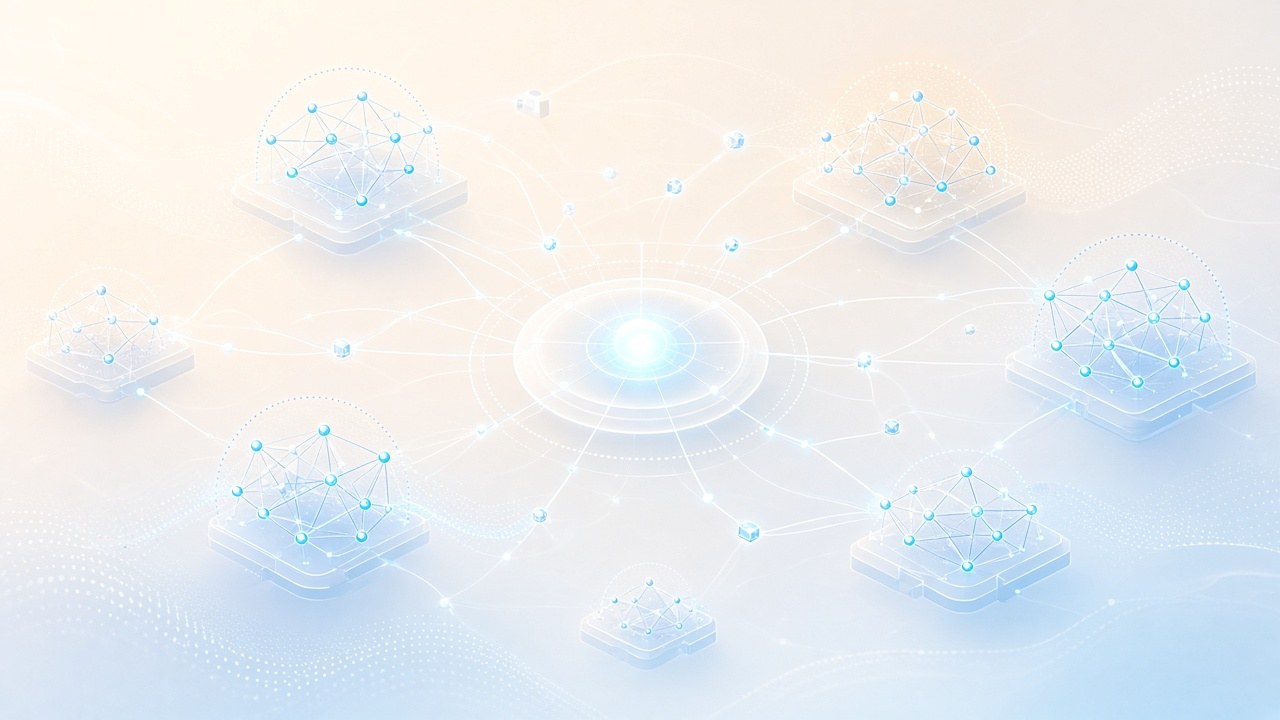 Yapay Zekâ Coinleri Yeniden Hareketli: FET, GRT, TAO ve RENDER'da Neler Oluyor? 3 Birbirine bağlı alt ağ kümelerinden oluşan merkeziyetsiz yapay zekâ