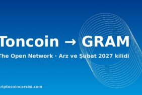 Toncoin (GRAM) The Open Network kapak görseli